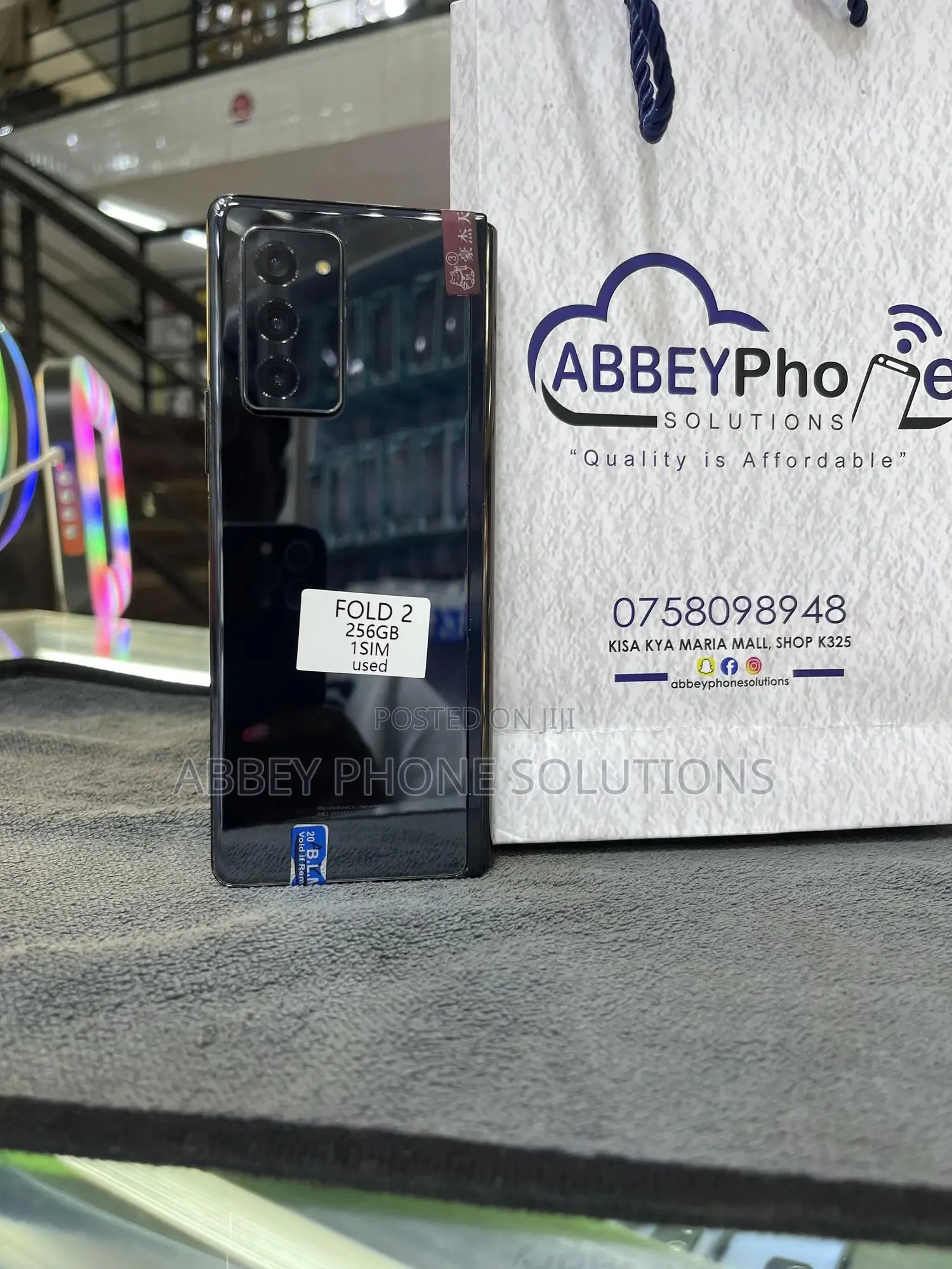 Samsung Galaxy Z Fold 2 256 GB Black