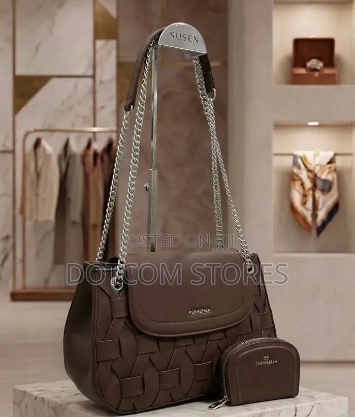 Chrisbella Woven-Patterned Handbag