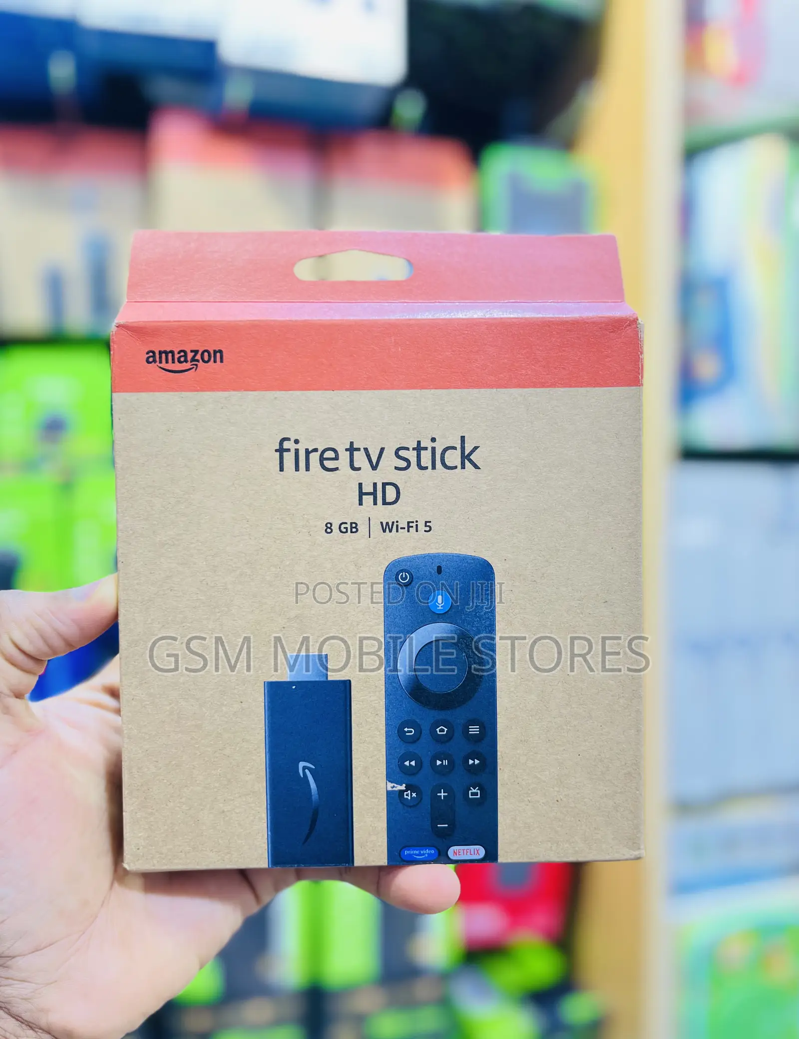 Amazon Fire Tv Stick Hd (8gb, Wi-Fi 5) – Smart Tv Upgrade 