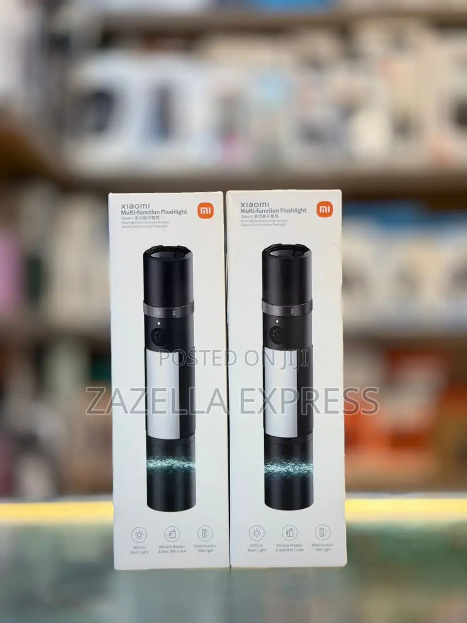 Xiaomi Multi Function Flashlight Zoomable Ultra Bright Torch Window B