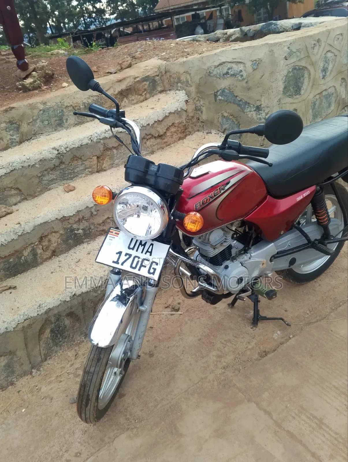 Bajaj Boxer 100 2025 Red