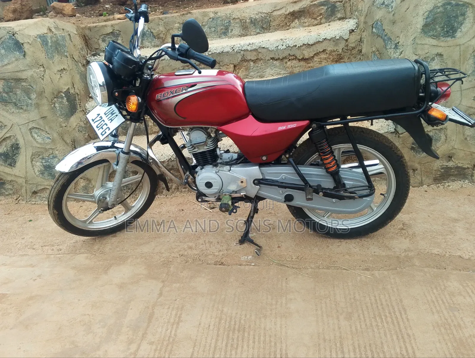 Bajaj Boxer 100 2025 Red