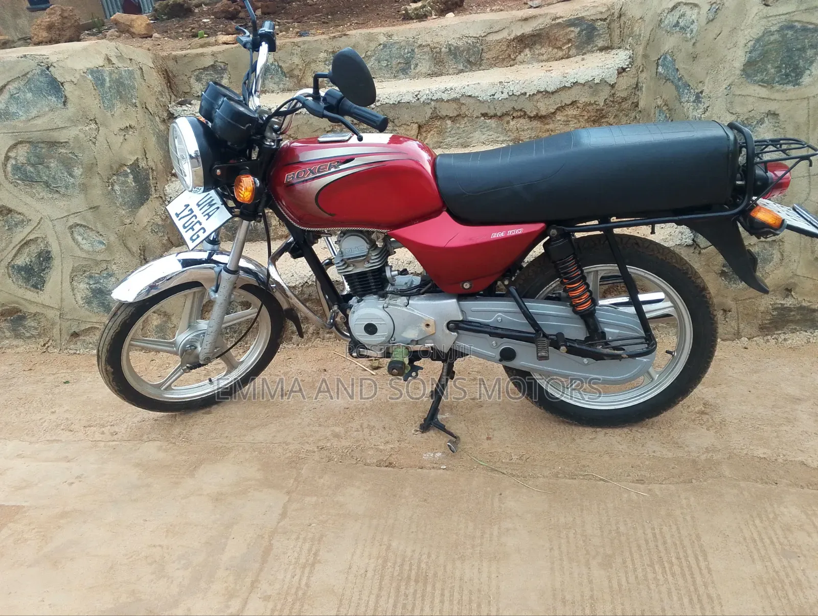 Bajaj Boxer 100 2025 Red