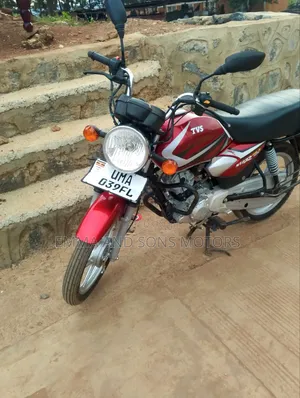 TVS HLX 125 2025 Red