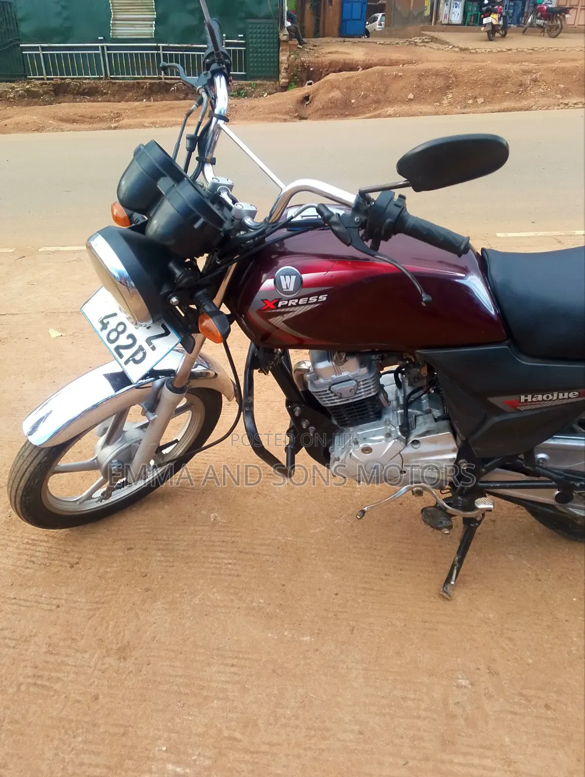 Haojue DK125 2023 Red