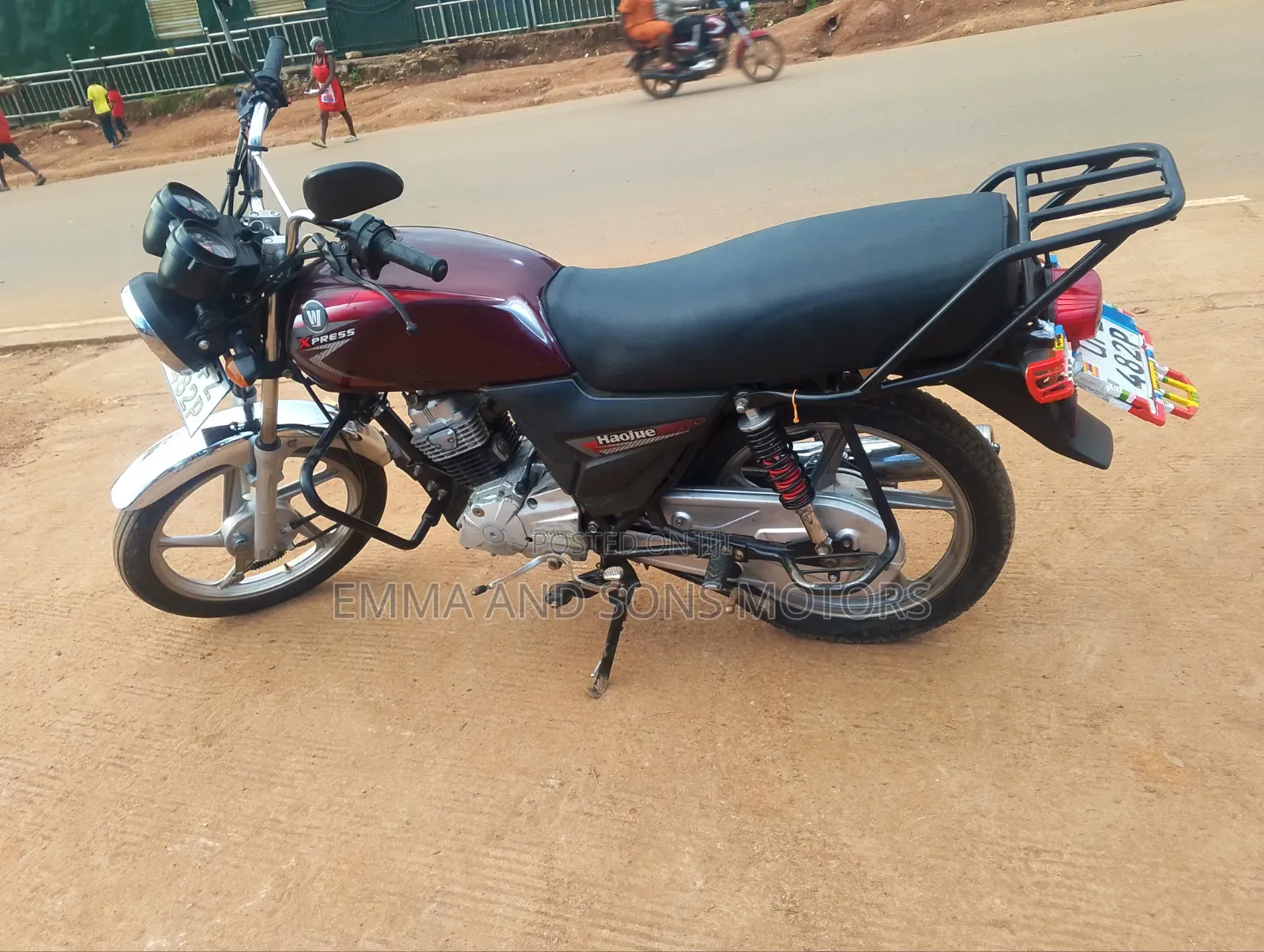 Haojue DK125 2023 Red