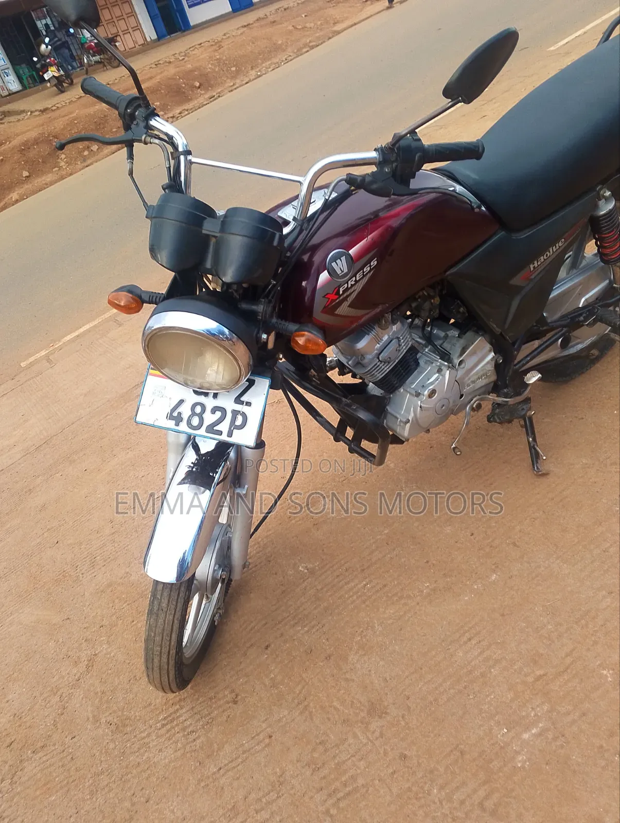 Haojue DK125 2023 Red