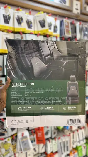 Memory Foam Seat Cushion Waist Support Pain Relief