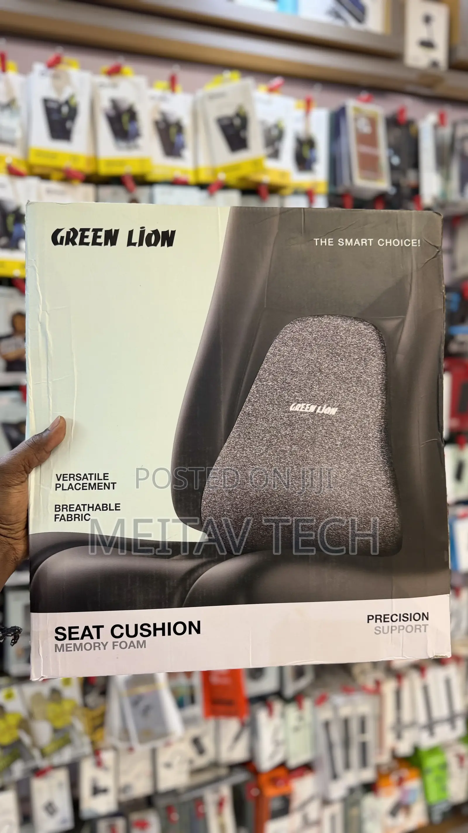 Memory Foam Seat Cushion Waist Support Pain Relief
