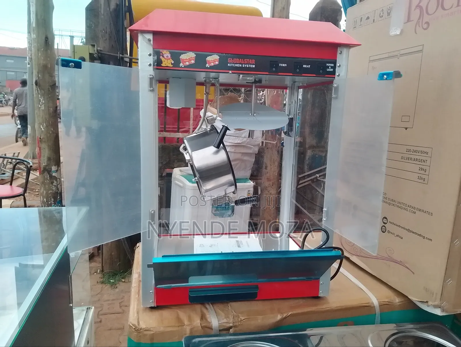 Commercial Popcorn Machine