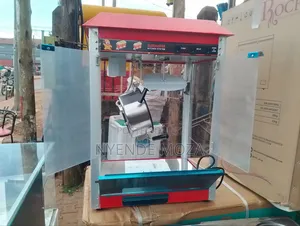 Imported Popcorn Machine.
