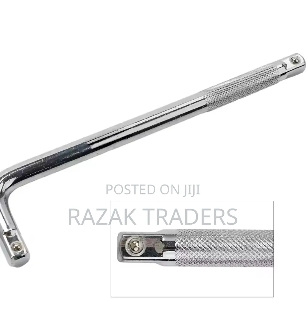 Extension L Type Bent Shaped Double End Anti Slip Socket 1/2,1/4,3/8