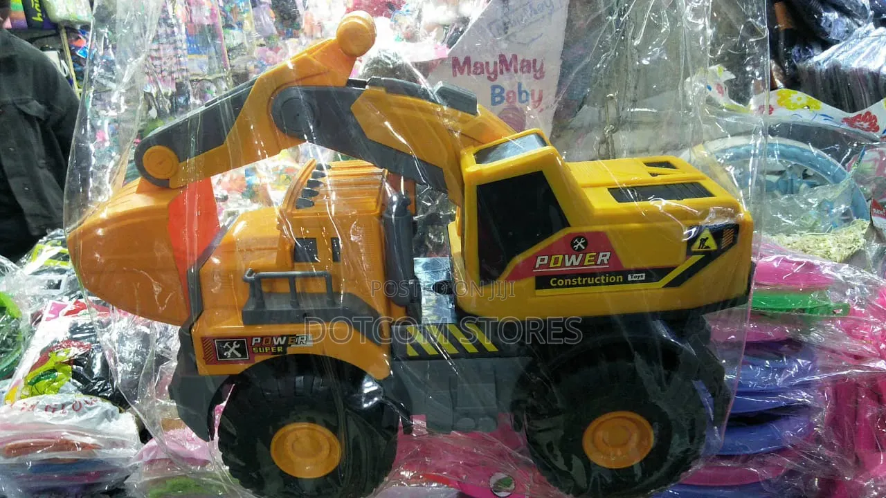 Power Super" Toy Construction Excavator Vehicle