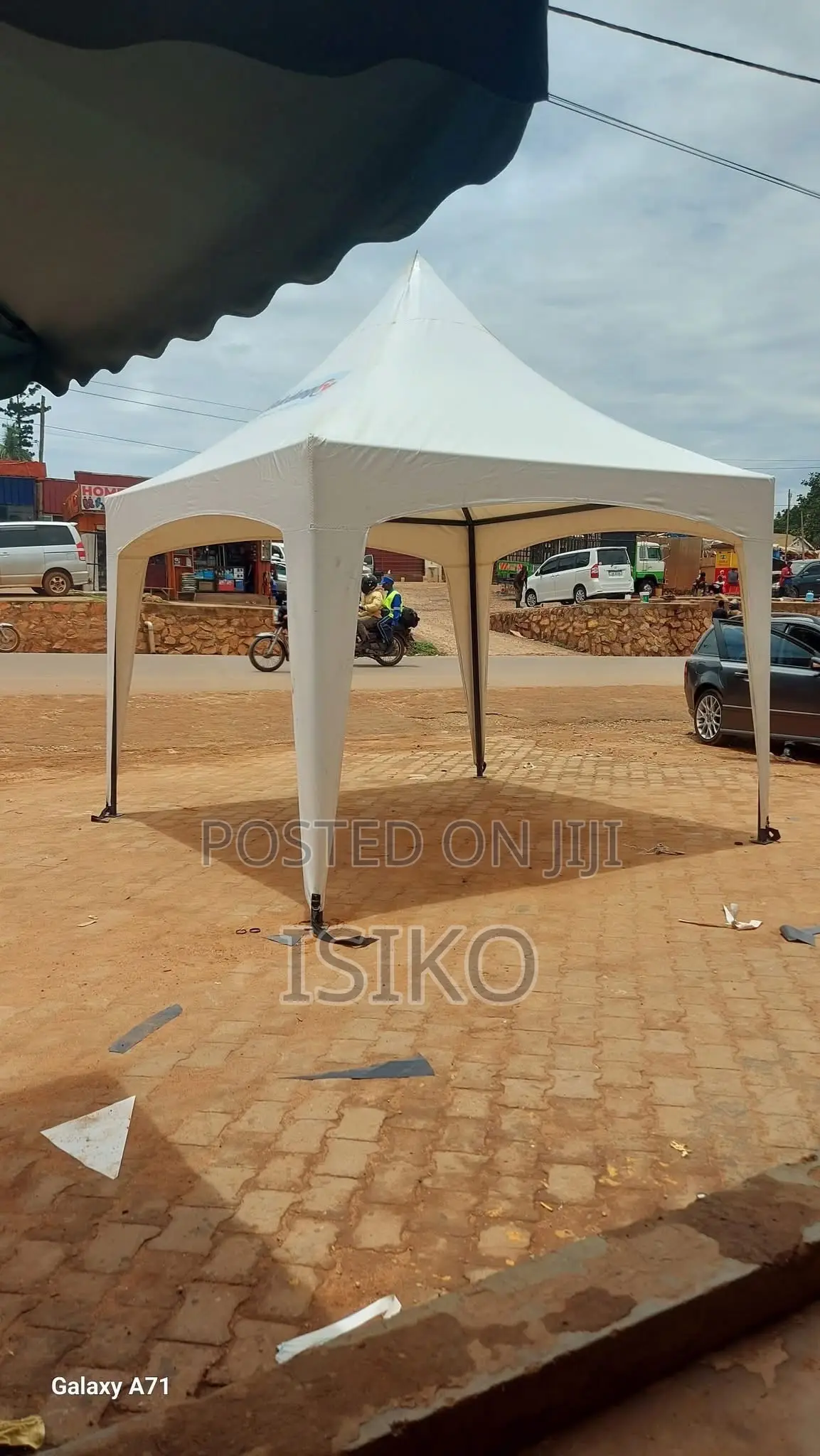 3m by 3m White Butterfly Tent