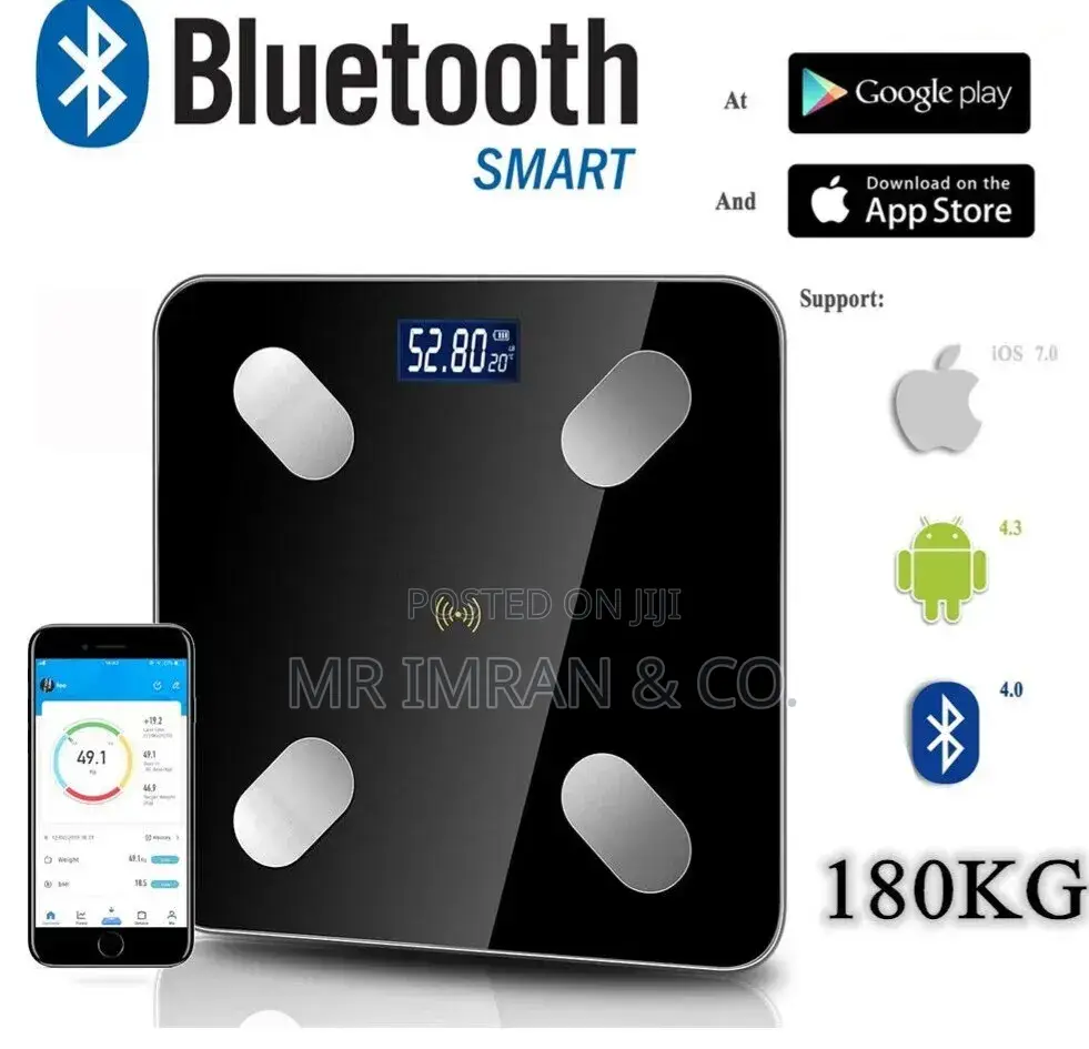 Smart Digital Bluetooth Bathroom Scale