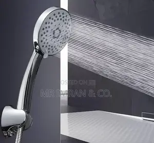 3-function Chrome-plated Handheld Shower Head Set