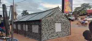 Army Green / Carmafladged Color Tent