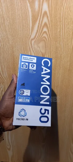 New Tecno Camon 50 256 GB Blue
