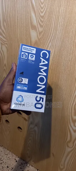 New Tecno Camon 50 256 GB Gray