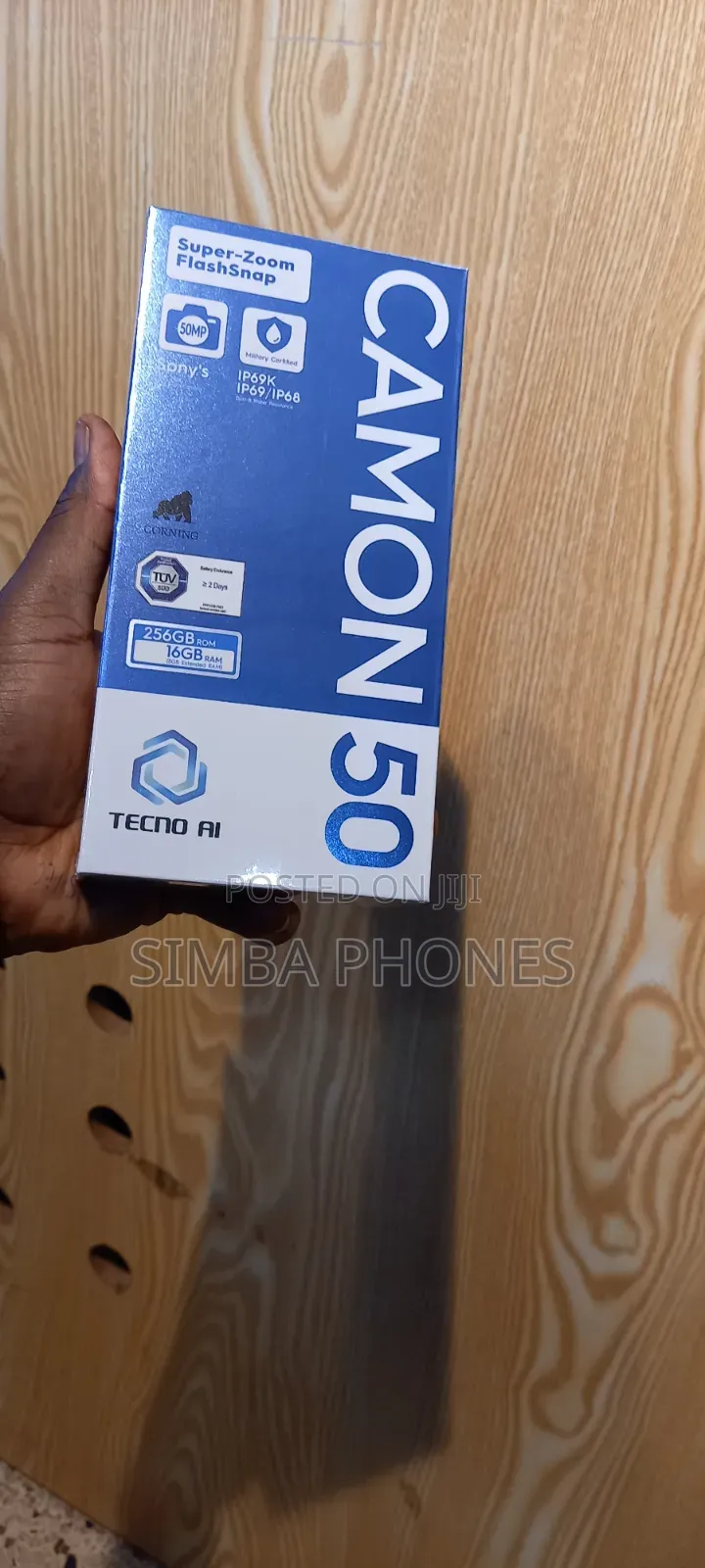 New Tecno Camon 50 256 GB Green