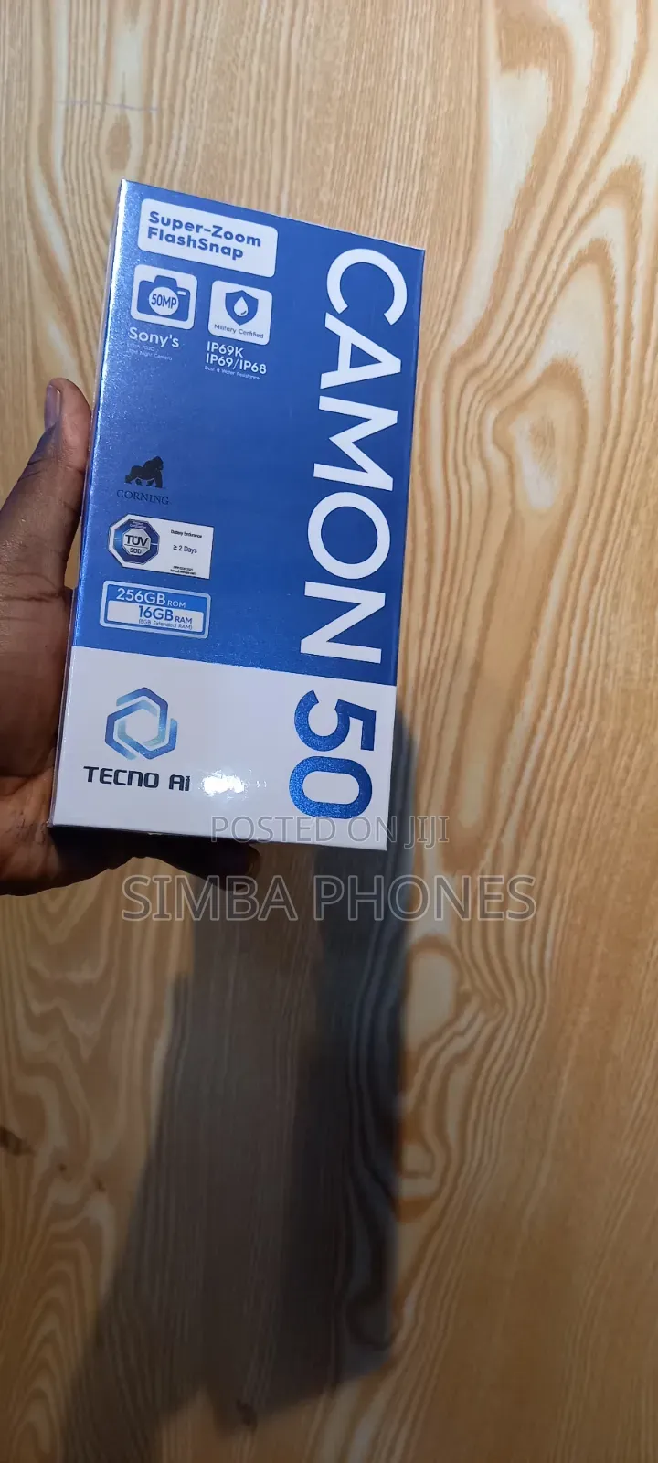 New Tecno Camon 50 256 GB Green