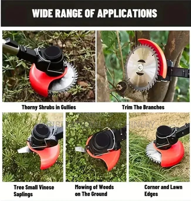 Edon Cordless/Battery Powered/Electric Brush Grass Cutter