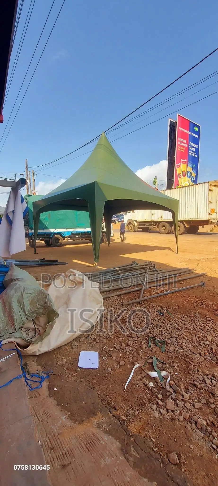 Army Green 50 Seater Tent