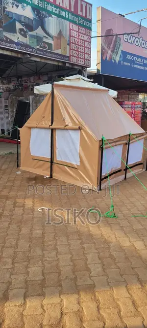 A Brown Camping Tent
