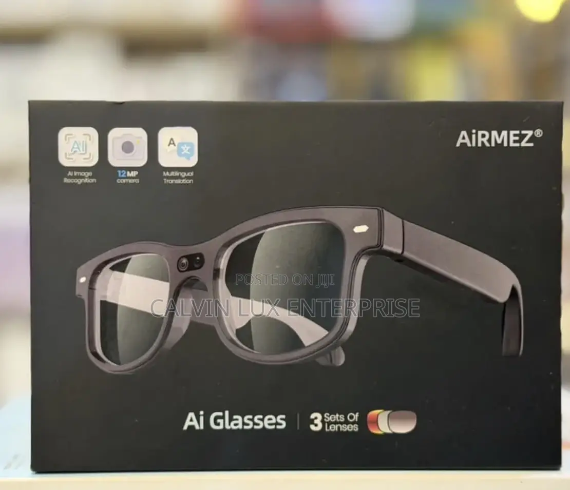 Ai Smart Glasses 12mp Voice Controlled Hd Video Recording