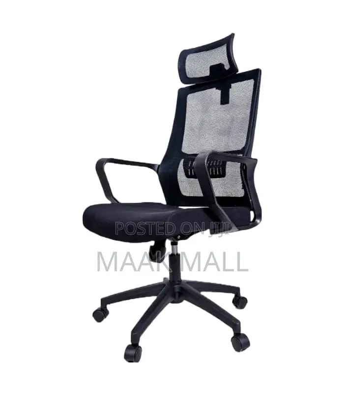 Executive Office Head Rest Chair Black
