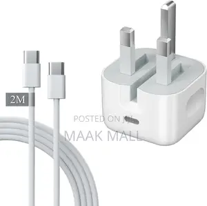 20w Charger for iPhone, Usb-C to Lightning Cable With Power Adapter