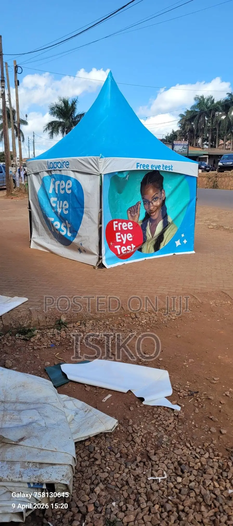 8ft by 8ft Cake Tent