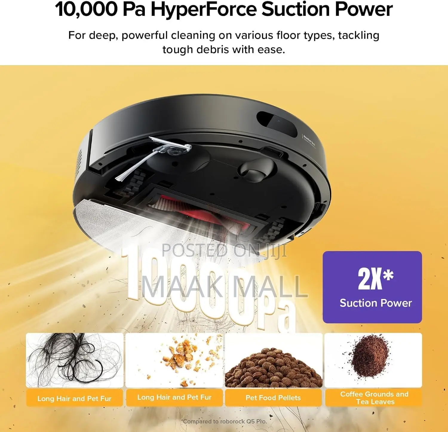 Roborock Q7 Tf+(Upgraded From Q5 Pro+) Robot Vacuum and Mop