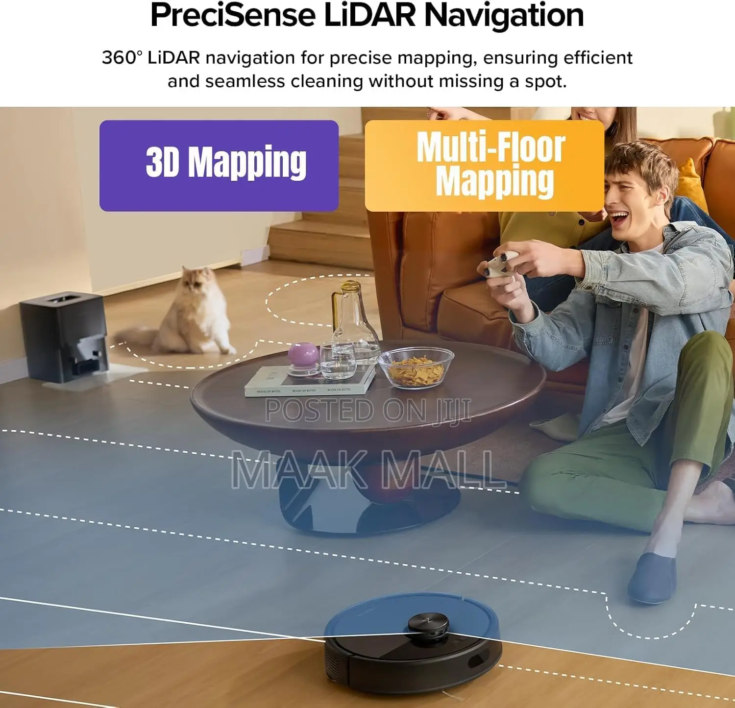 Roborock Q7 Tf+(Upgraded From Q5 Pro+) Robot Vacuum and Mop