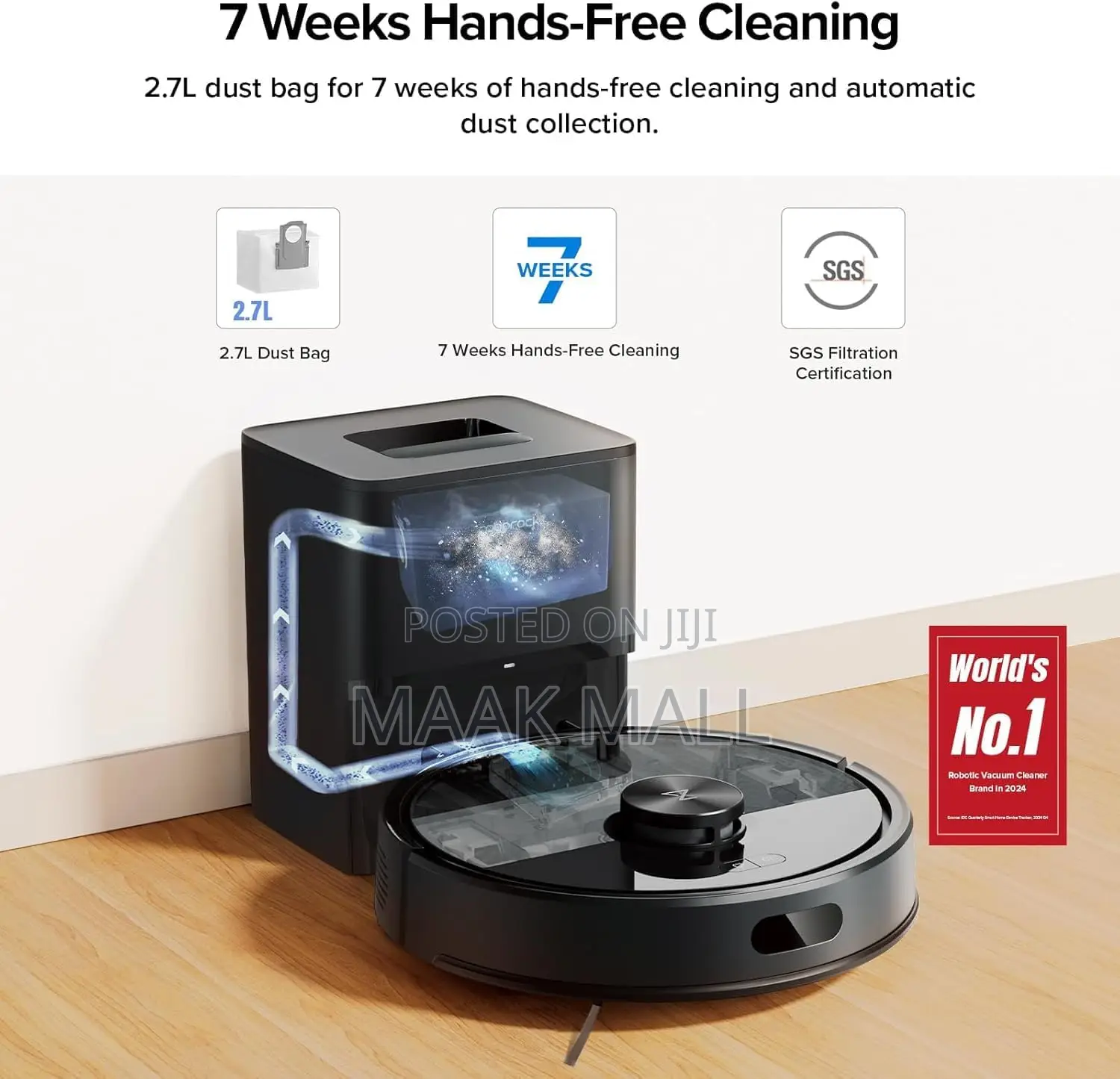 Roborock Q7 Tf+(Upgraded From Q5 Pro+) Robot Vacuum and Mop