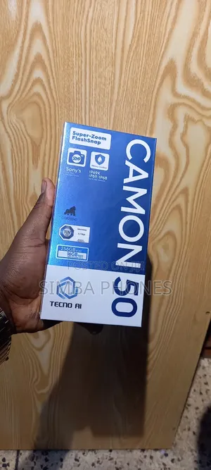 New Tecno Camon 50 256 GB White