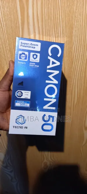 New Tecno Camon 50 256 GB Rose Gold