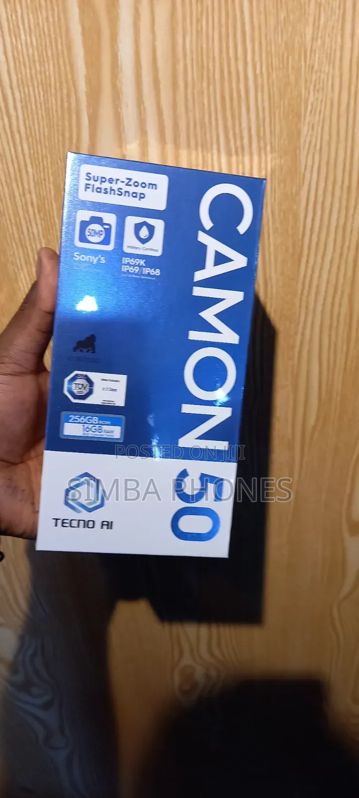 New Tecno Camon 50 256 GB Rose Gold