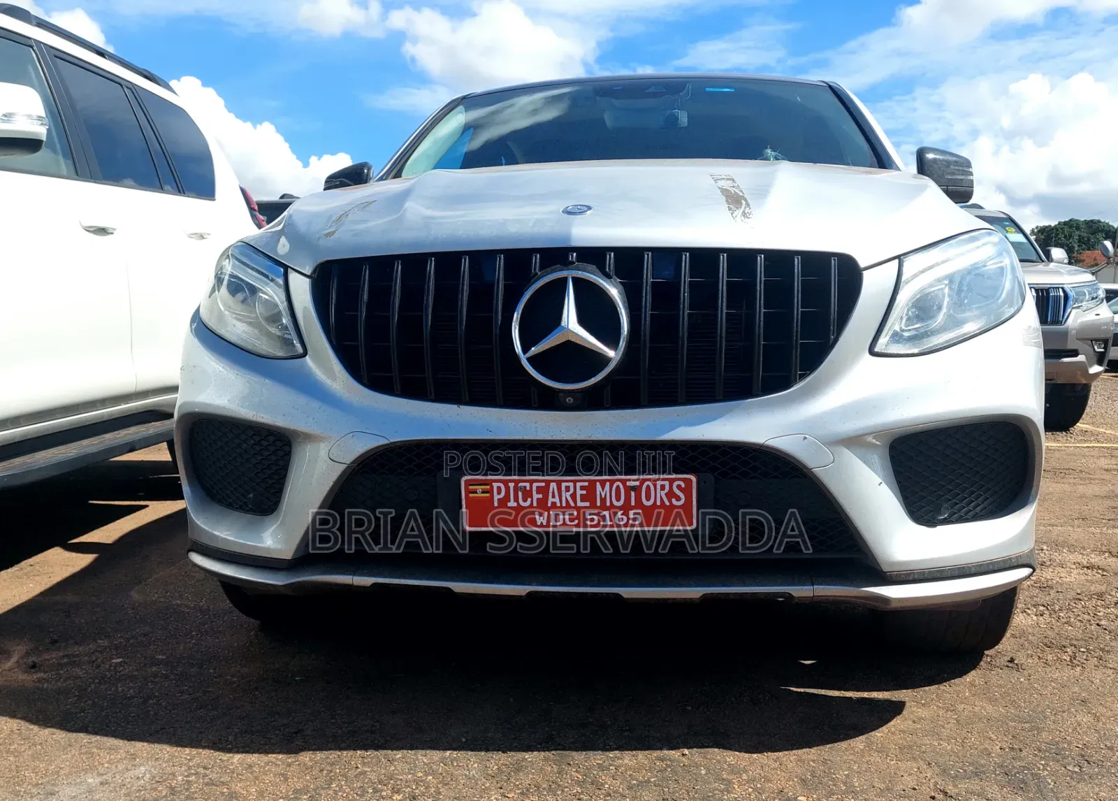 Mercedes-Benz GLE-Class 2015 Silver