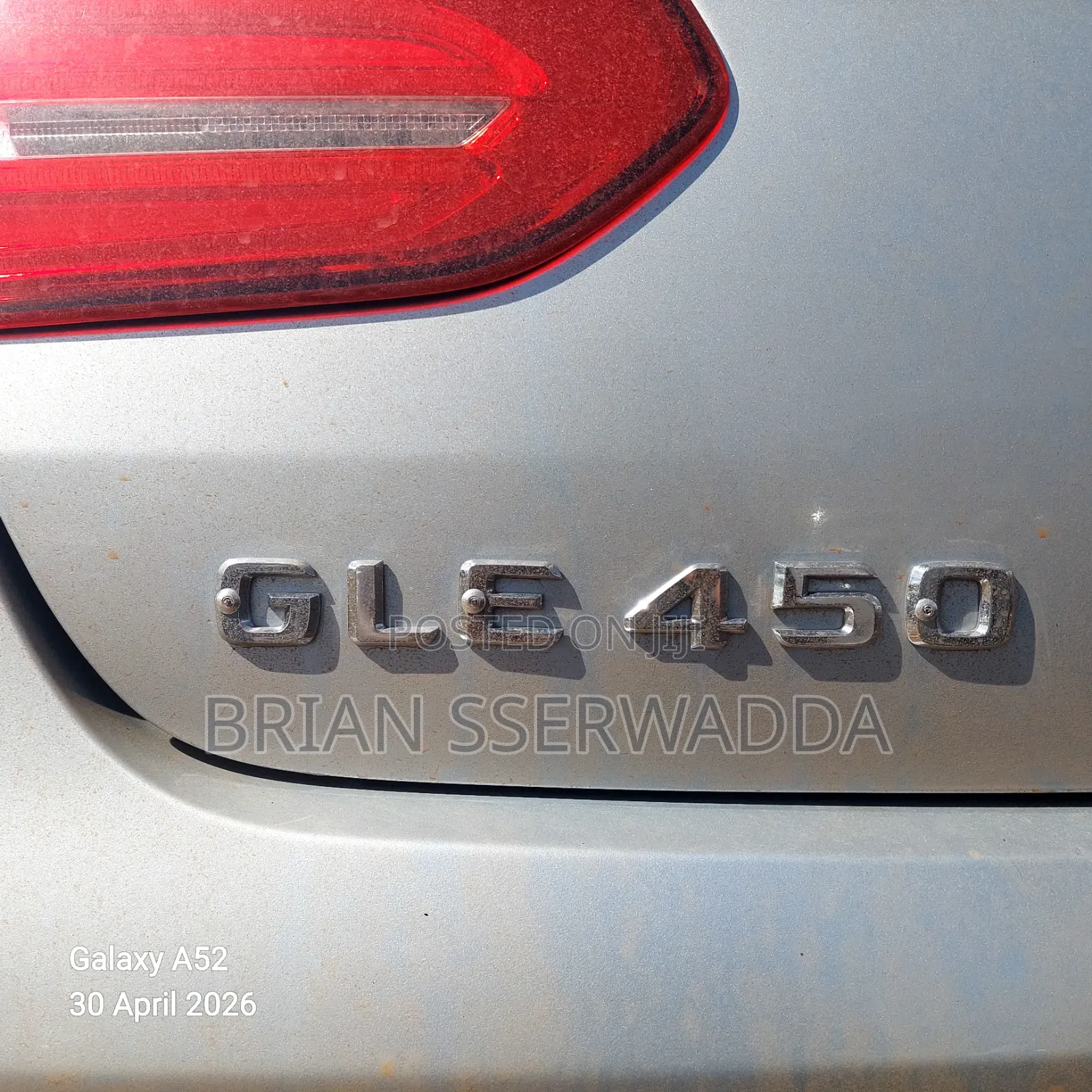 Mercedes-Benz GLE-Class 2015 Silver
