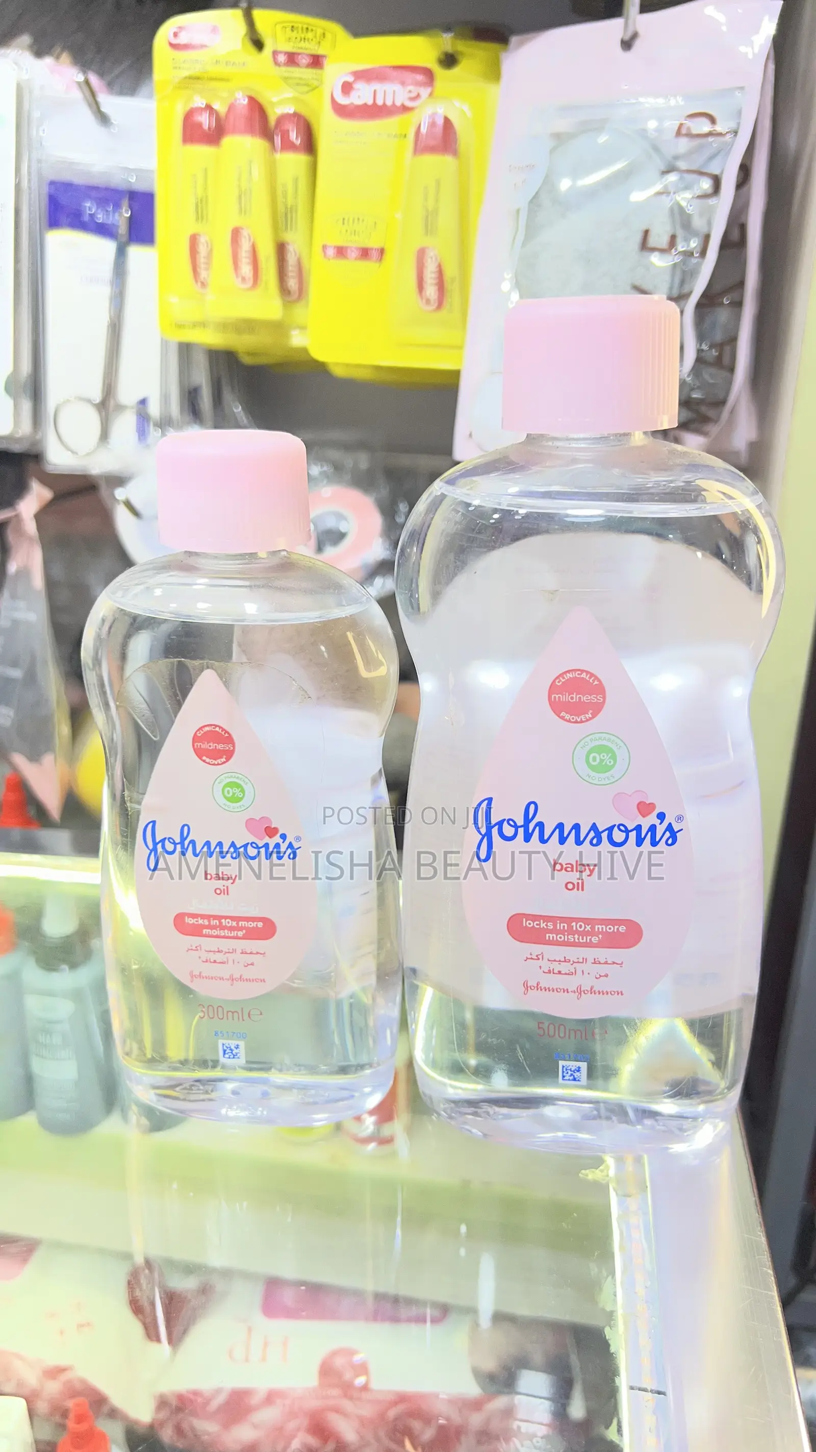 Johnson Oil for All Body and Skin Glowing and Daily Brightening