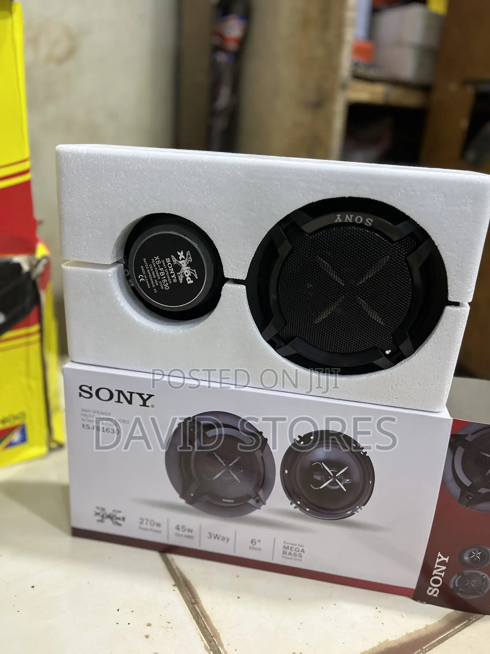 Sonny 16 Cm Car Door Speakers – 270w Peak, Powerful Mega Bass
