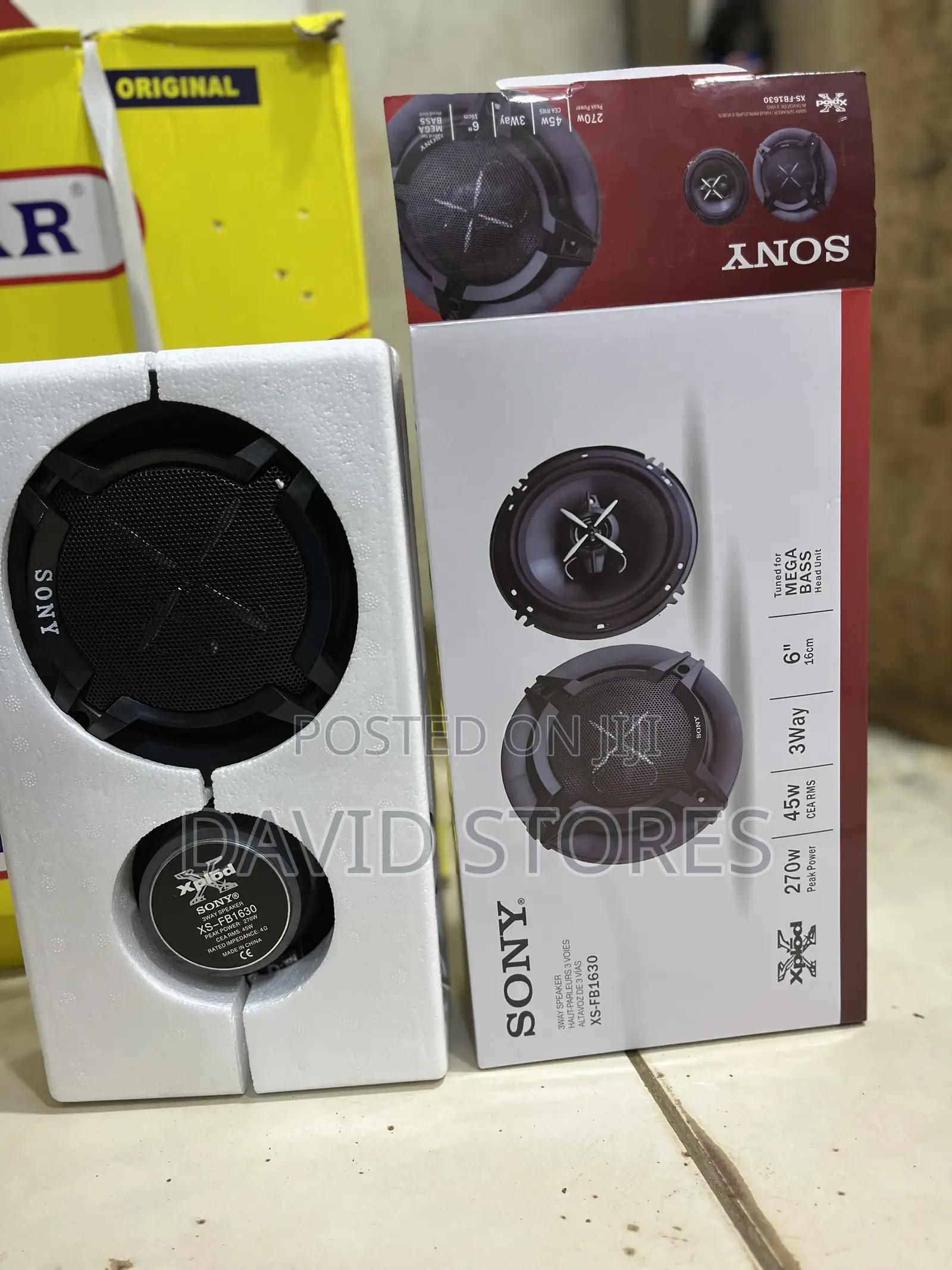 Sonny 16 Cm Car Door Speakers – 270w Peak, Powerful Mega Bass