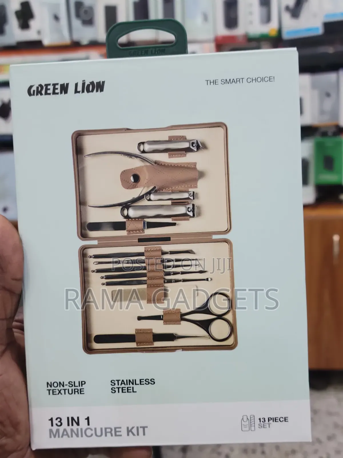 Green Lion 13-in-1 Manicure Kit, a Professional-Grade Self-Care