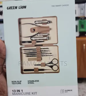 Green Lion 13-in-1 Manicure Kit, a Professional-Grade Self-Care