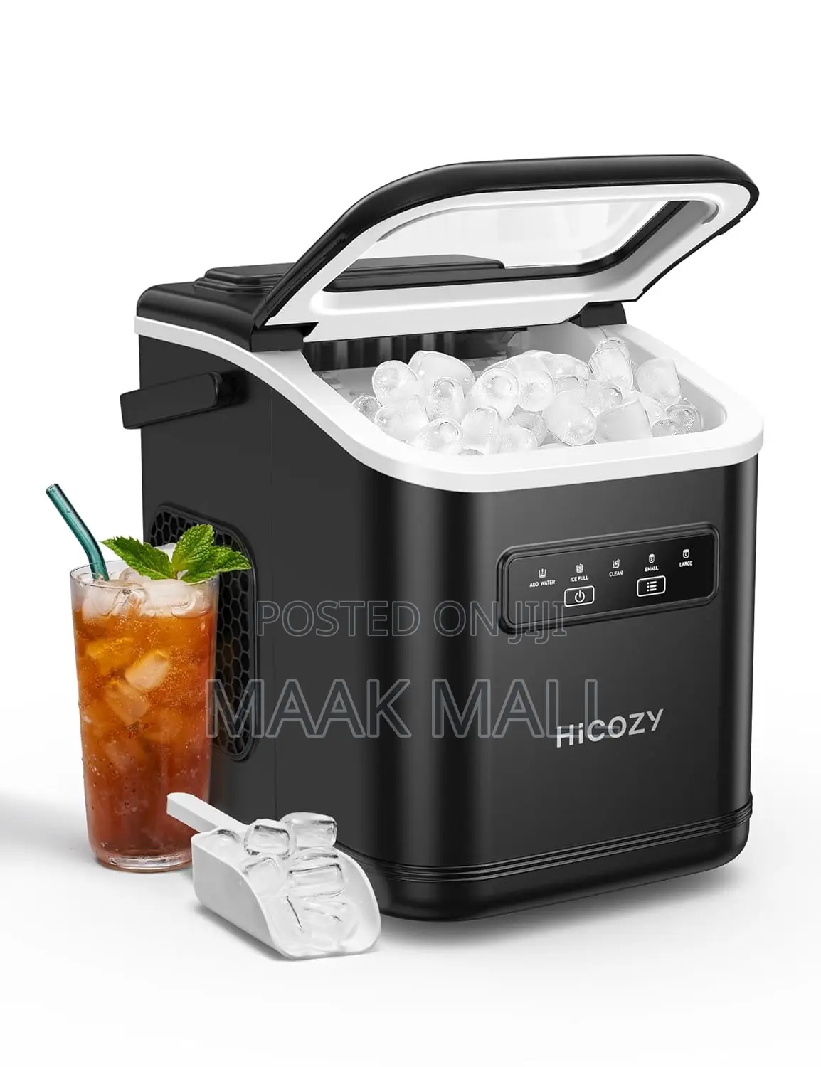 Ice Maker, Ice Cube Machine,Water 1.4l Production Capacity