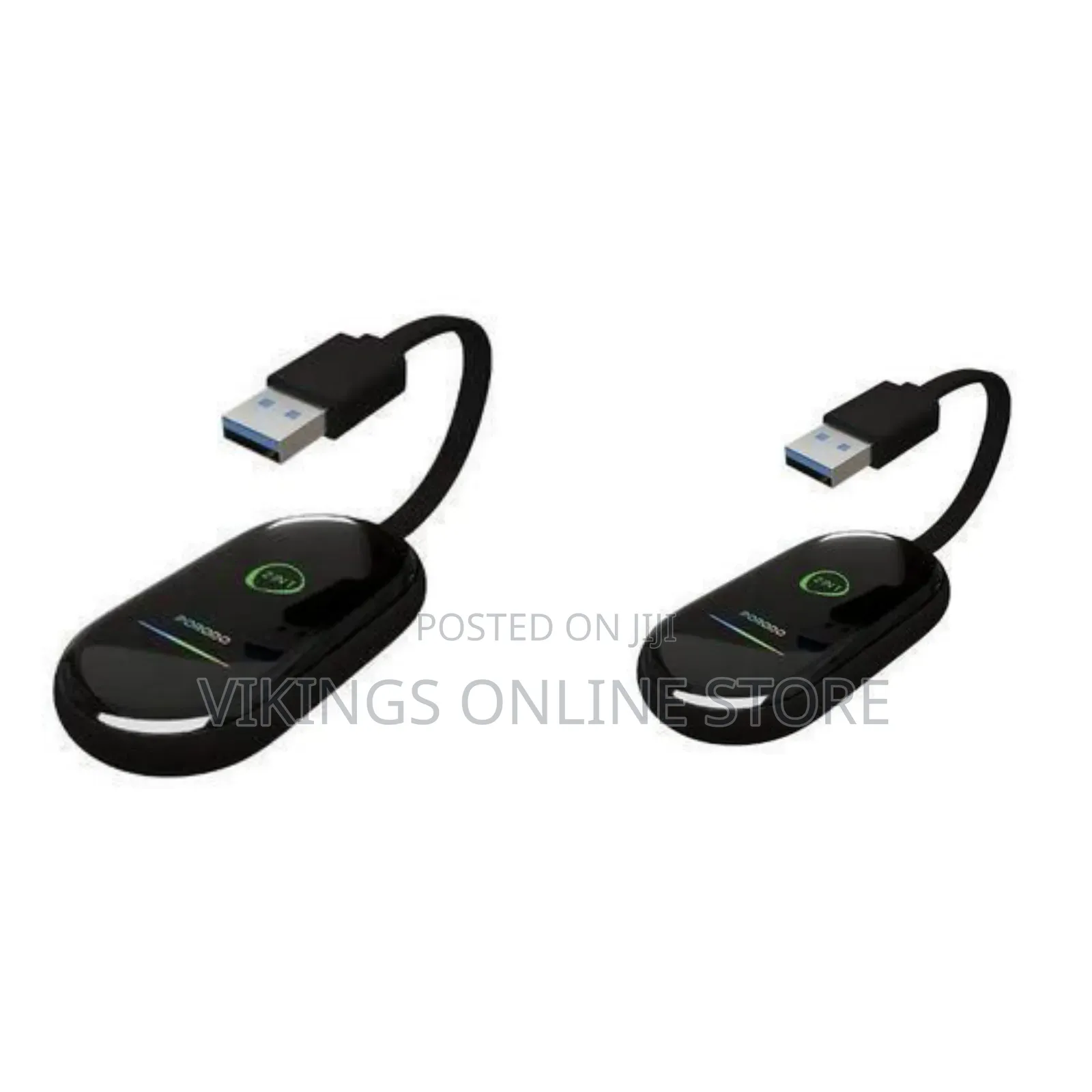 Porodo Play-X Wireless Carplay Adapter - Multicolor