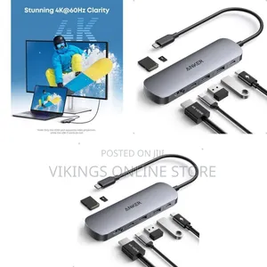 Anker Portable Muiti -Function Usb-C Hub 7 in 1 Hdm1 - Multicolor