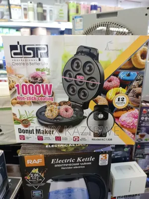 DSP Professional 1000w Non-Stick Donut Maker.