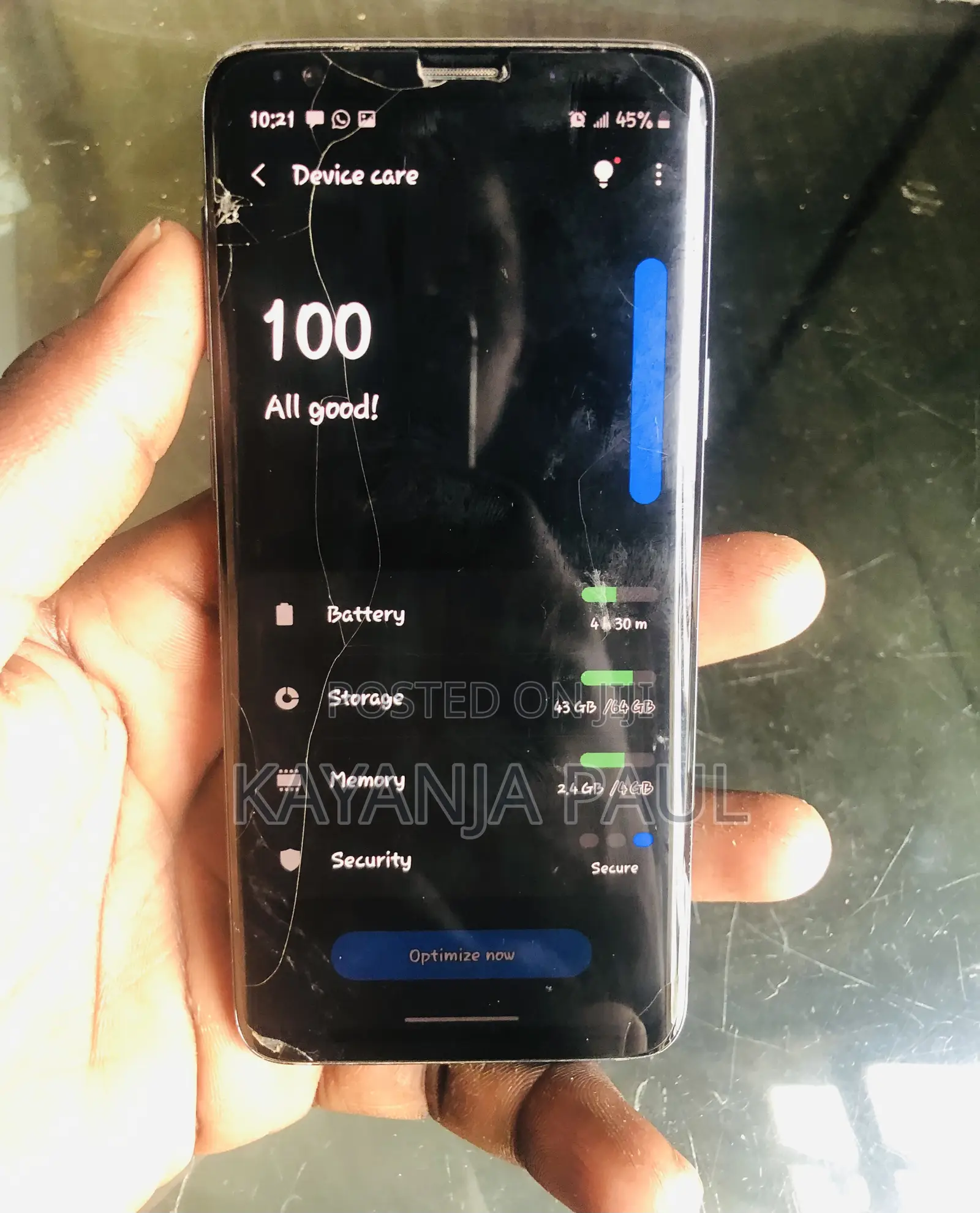Samsung Galaxy S9 64 GB Bronze